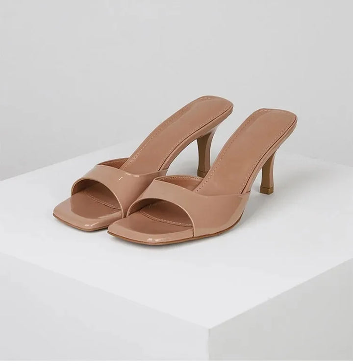 Otwarte mule damskie – Mirella-Karmelowy-35-Trend Polska