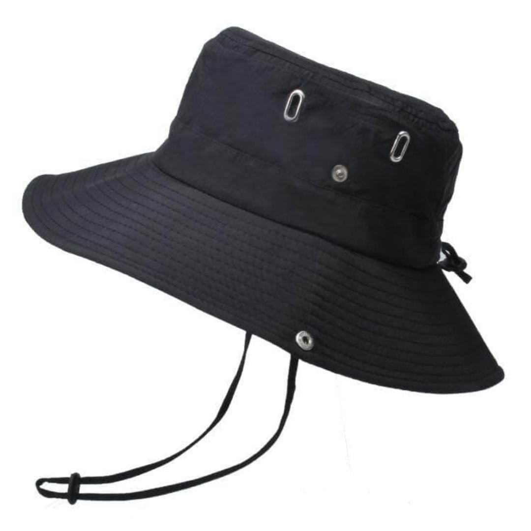 Outdoor Buckethat z ochroną UV – Stormtrail-Czarny-Trend Polska