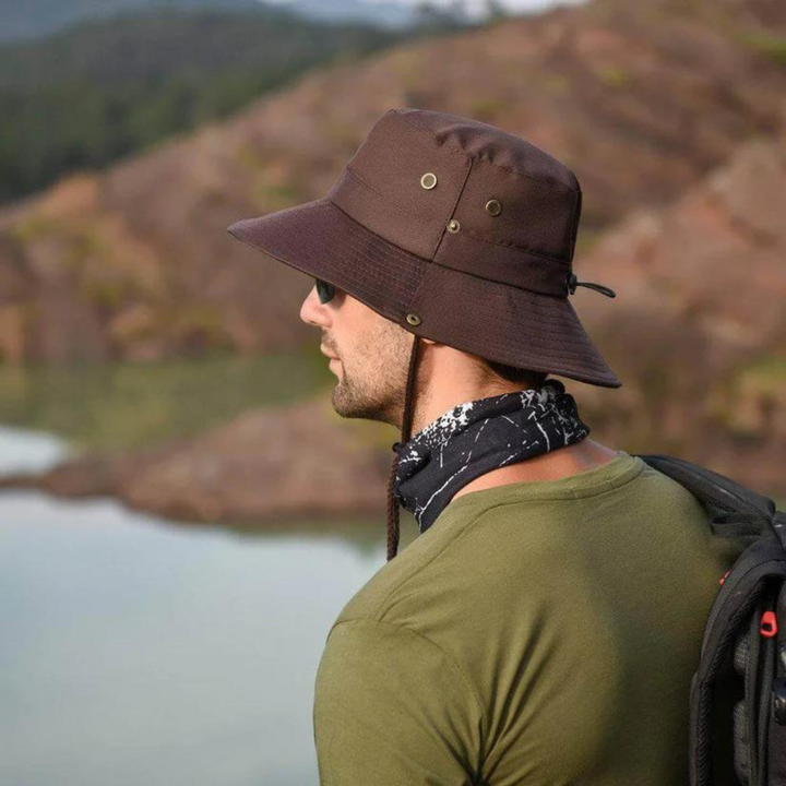Outdoor Buckethat z ochroną UV – Stormtrail-Zielony-Trend Polska