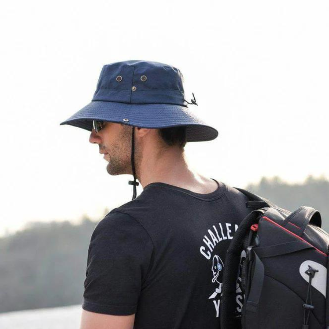 Outdoor Buckethat z ochroną UV – Stormtrail-Zielony-Trend Polska