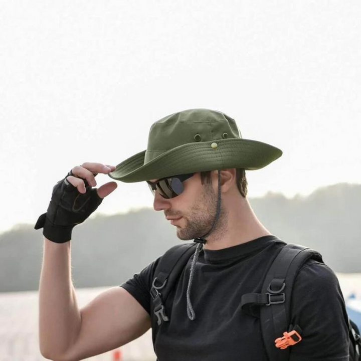 Outdoor Buckethat z ochroną UV – Stormtrail-Zielony-Trend Polska