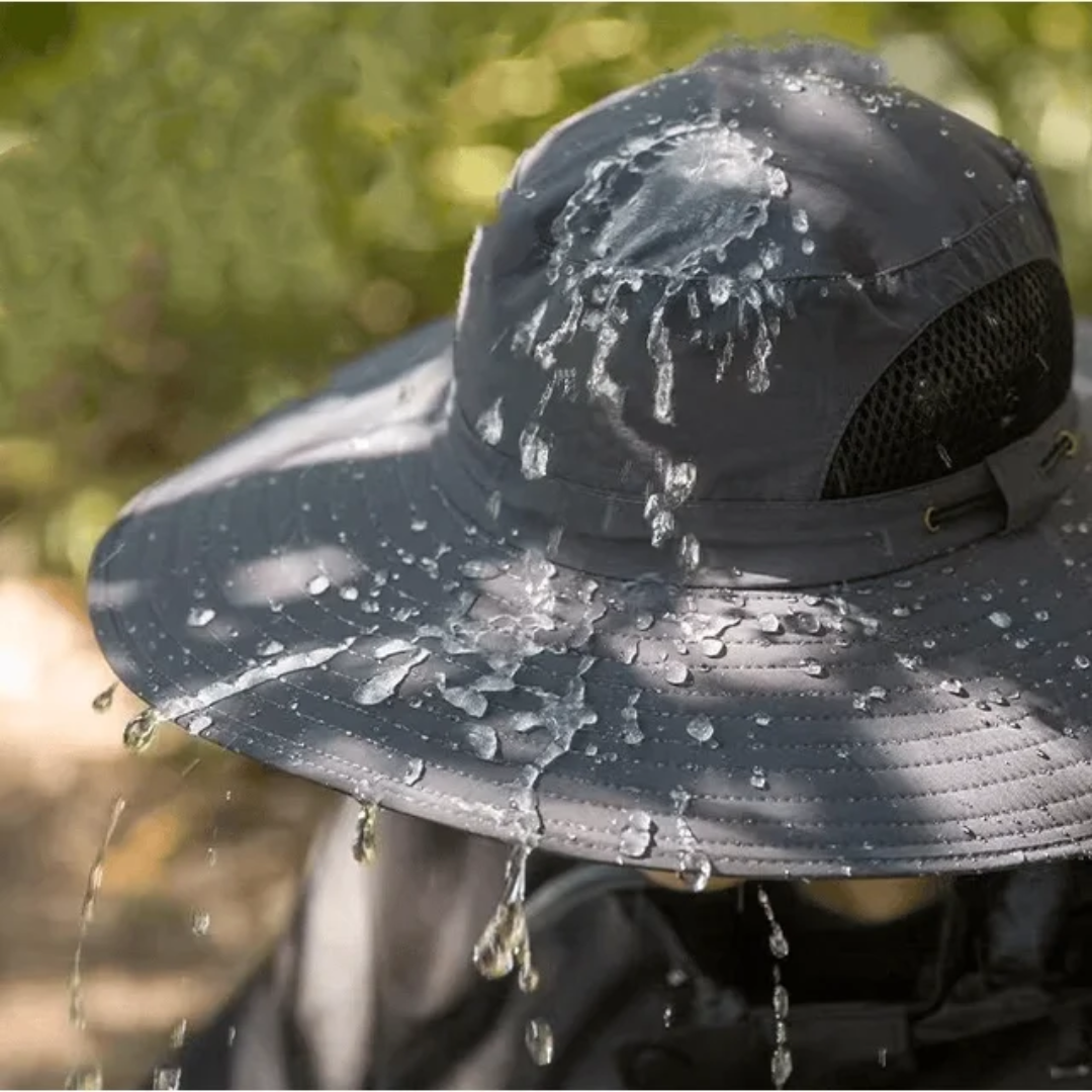 Outdoor Kapelusz przeciwsłoneczny z wbudowanym wentylatorem – Sunbreeze-A-Trend Polska