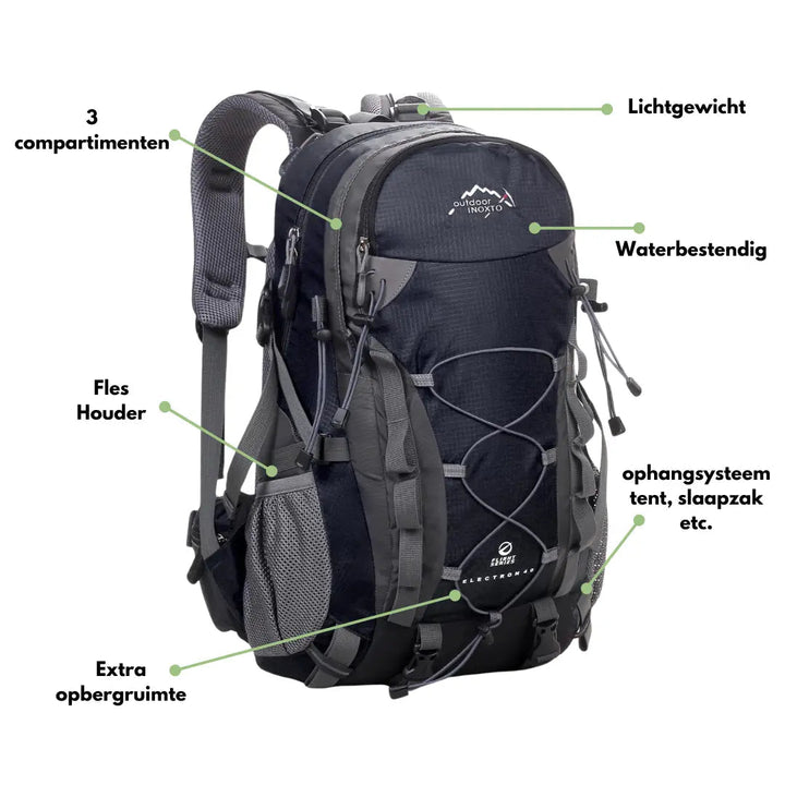 Outdoor Plecak - ExplorerMax-Jasnoniebieski-Trend Polska