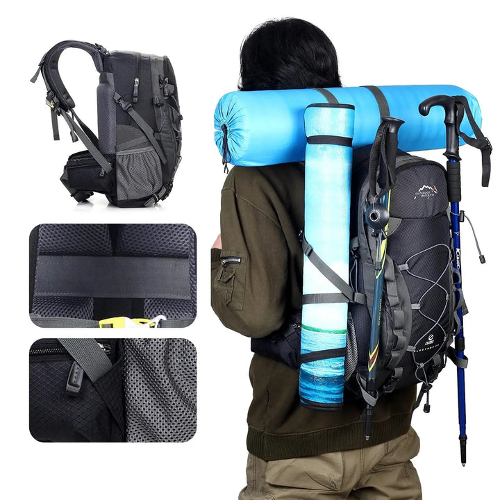 Outdoor Plecak - ExplorerMax-Jasnoniebieski-Trend Polska