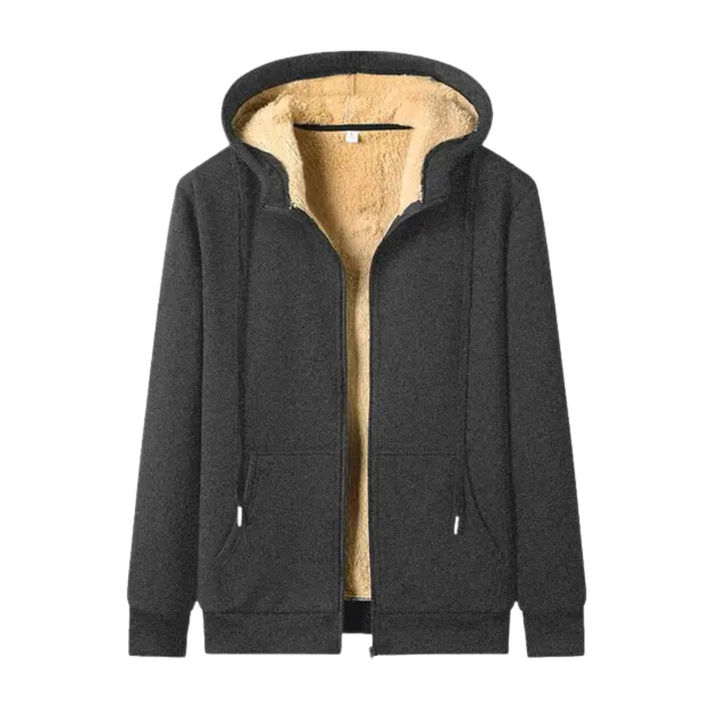 Outdoorowe Kurtki Z Wełny - WoolGuard-Czarny-M-Trend Polska