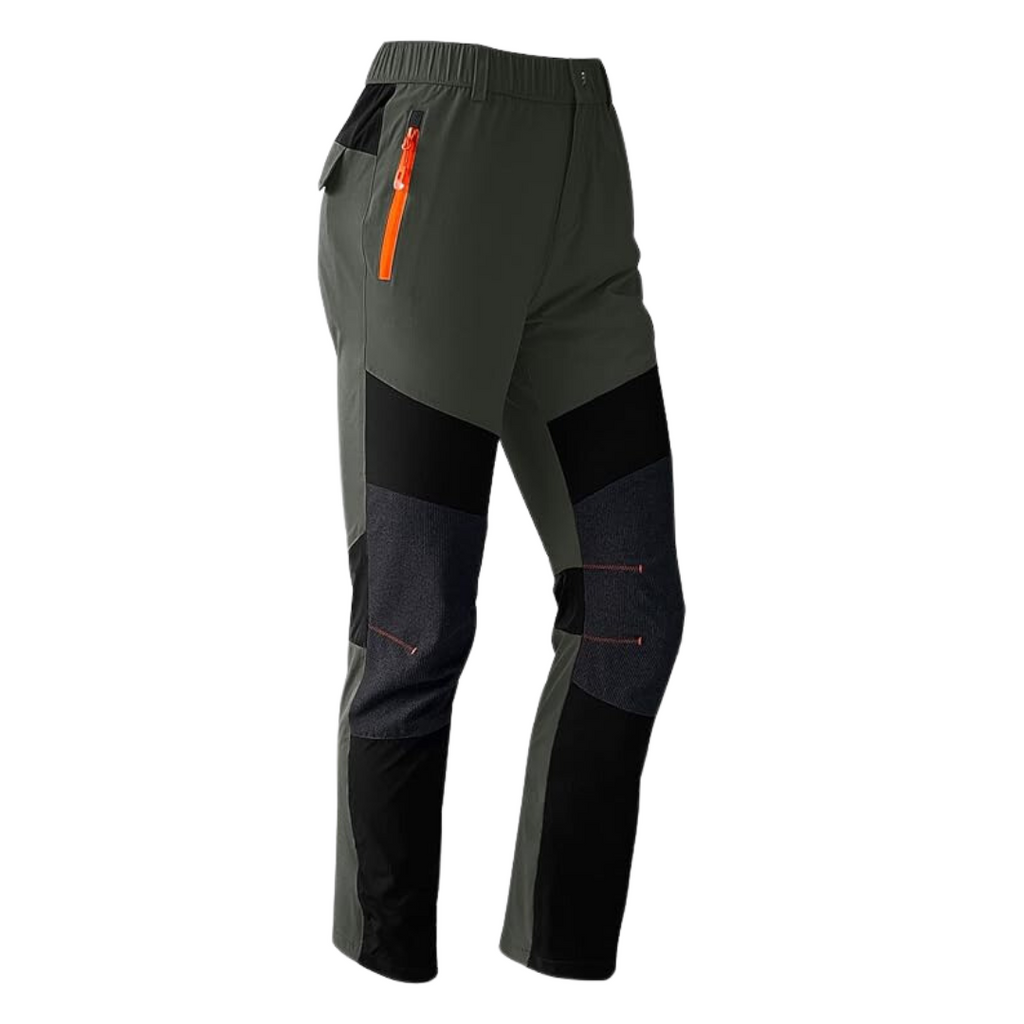 Outdoorowe spodnie trekkingowe - TrekPro-Ciemnozielony-S-Trend Polska