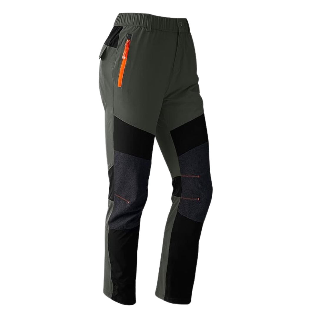 Outdoorowe spodnie trekkingowe - TrekPro-Ciemnozielony-S-Trend Polska