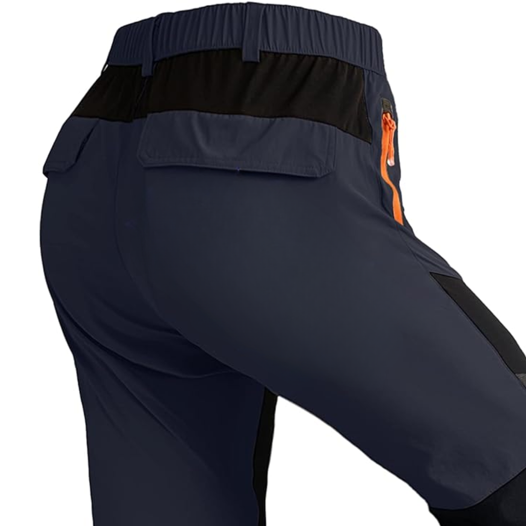 Outdoorowe spodnie trekkingowe - TrekPro-Ciemnozielony-S-Trend Polska