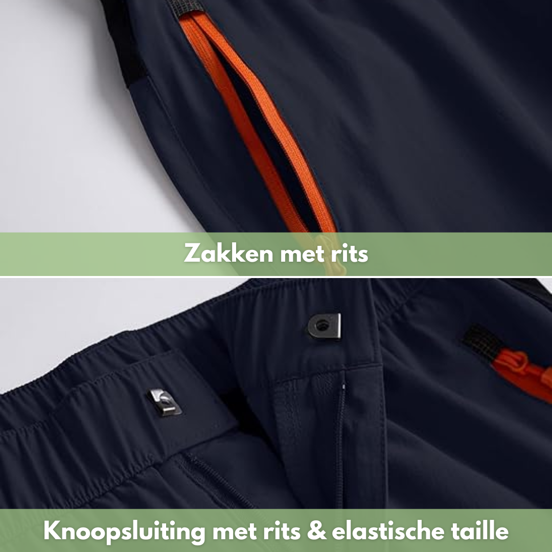Outdoorowe spodnie trekkingowe - TrekPro-Ciemnozielony-S-Trend Polska