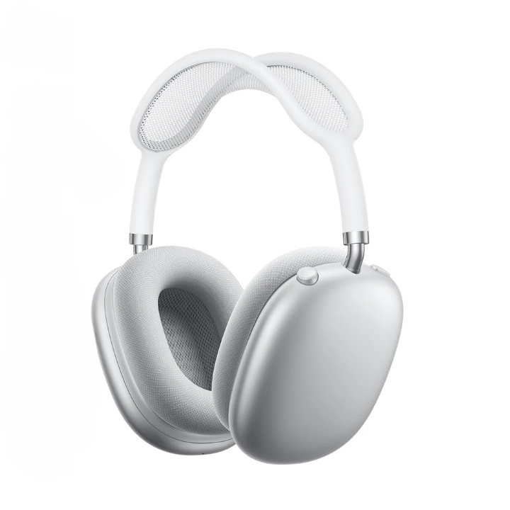 Over-Ear Wireless Headphones with ANC & Long Battery Life – W65 Plus-Silver-State of Style