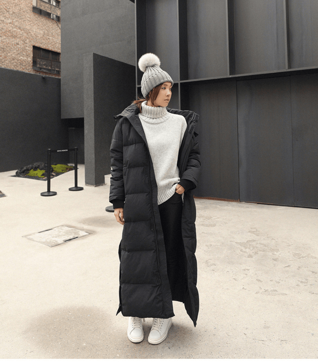 Oversized Damska Zimowa Parka - Luna-S-Trend Polska