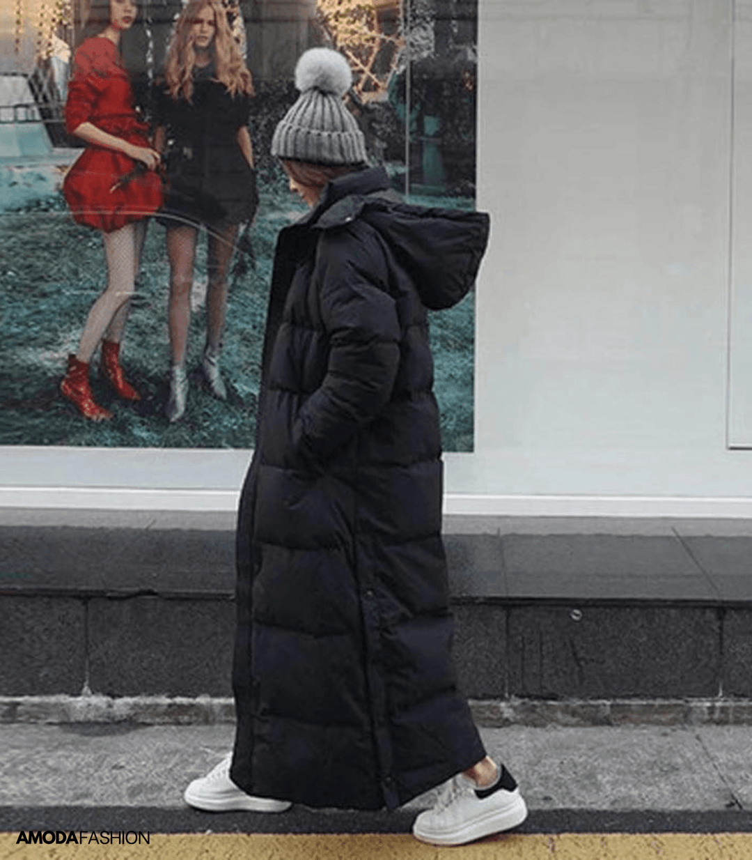 Oversized Damska Zimowa Parka - Luna-S-Trend Polska