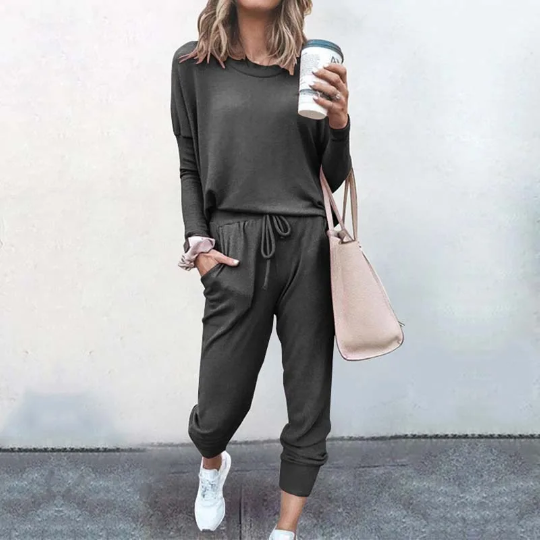 Oversized Damskie Dres - Velana-szary-s-Trend Polska