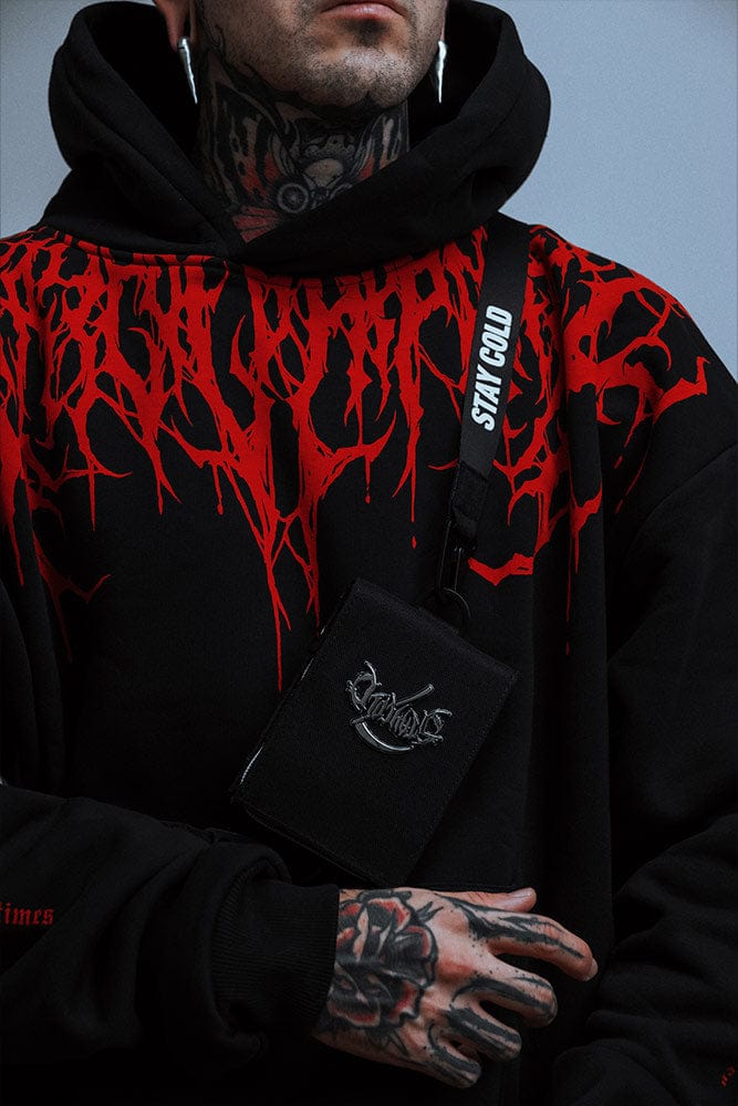 Oversized Heavy Hoodie z nadrukiem – Damon-S-Trend Polska