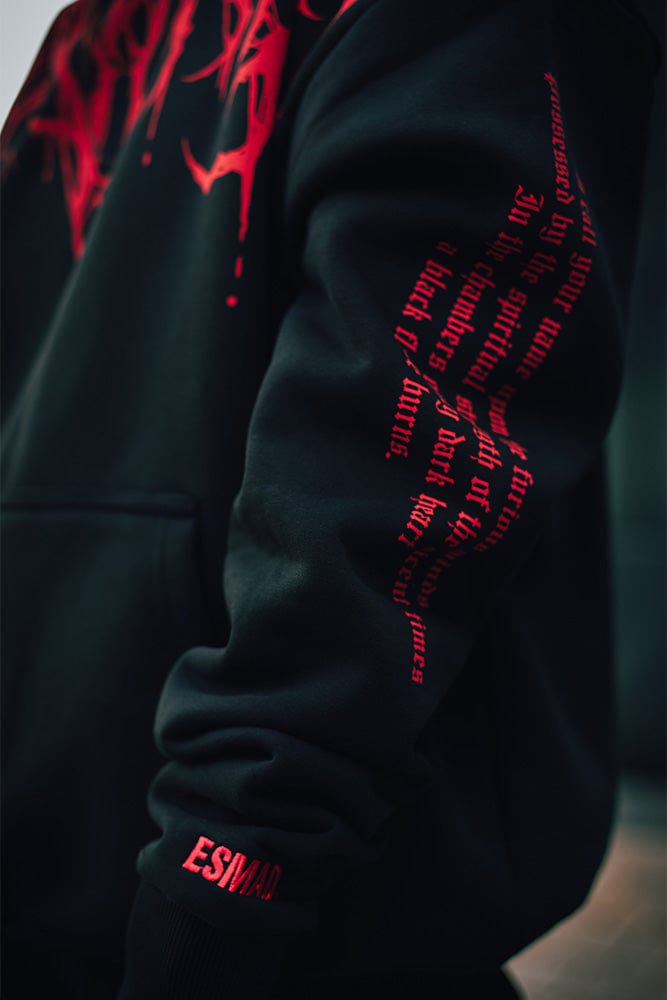 Oversized Heavy Hoodie z nadrukiem – Damon-S-Trend Polska