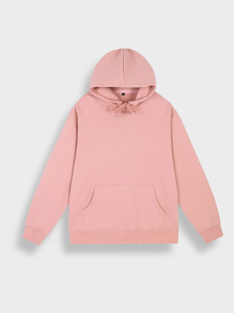 Oversized męska bluza z kapturem z nadrukiem - Noah-Szary-S-Trend Polska