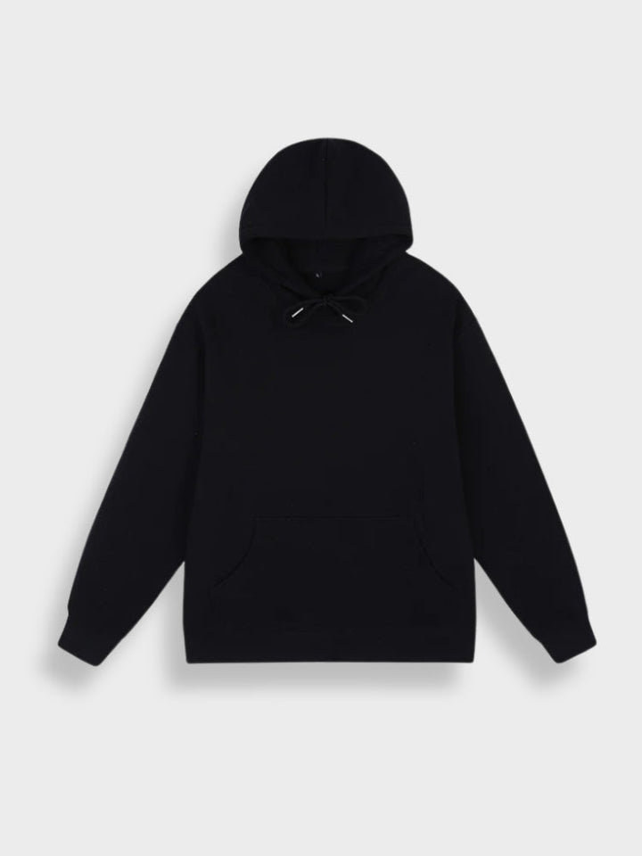 Oversized męska bluza z kapturem z nadrukiem - Noah-Szary-S-Trend Polska