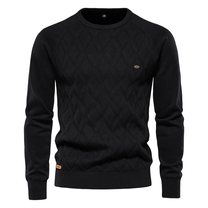Oxford Męski Sweter – Sterling-Czarny-S-Trend Polska