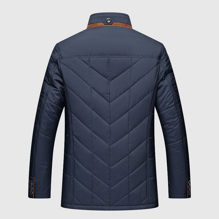 Padded Męska Kurtka Zimowa z Technologią Premium Izolacji - Arctix Pro-Ciemnoniebieski-M-Trend Polska