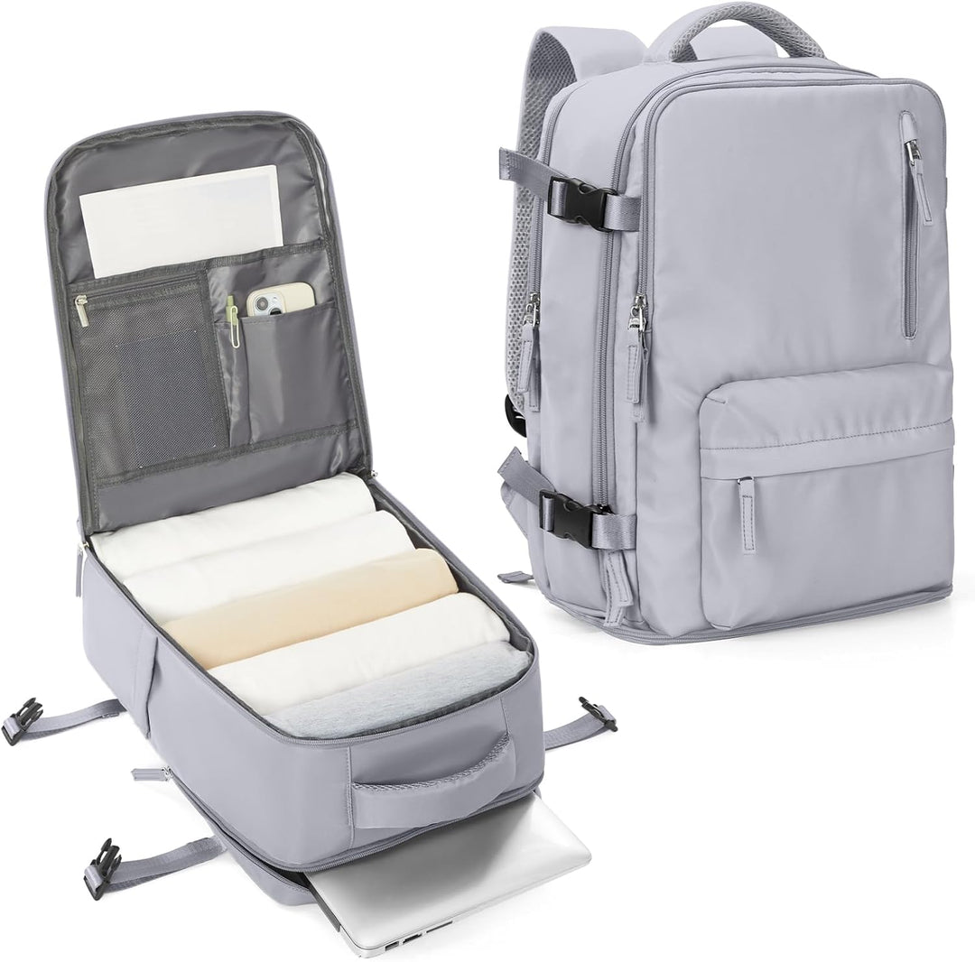 Torba na laptopa z wieloma komorami i regulowanym paskiem na ramię