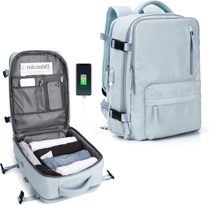 Torba na laptopa z wieloma komorami i regulowanym paskiem na ramię