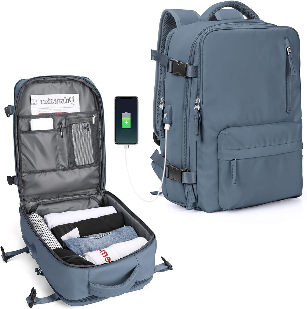 Torba na laptopa z wieloma komorami i regulowanym paskiem na ramię