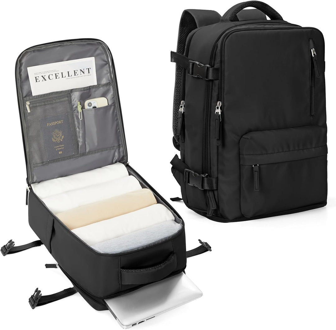 Torba na laptopa z wieloma komorami i regulowanym paskiem na ramię