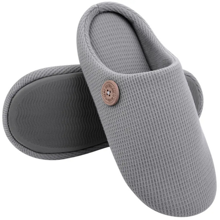 Pantofle z pianki memory foam - CloudStep-36-37-Jasnoszary-Trend Polska