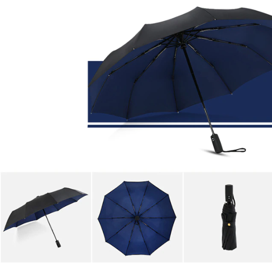 Wiatroszczelny i składany parasol – AeroShield