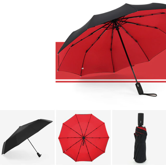 Wiatroszczelny i składany parasol – AeroShield
