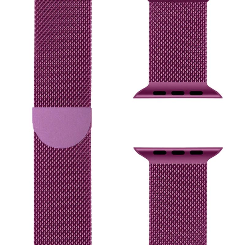 Pasek Milanese do Apple Watch – SteelFlex-Fioletowy-3.8 cm | 4.0 cm | 4.1 cm | 4.2 cm-Trend Polska