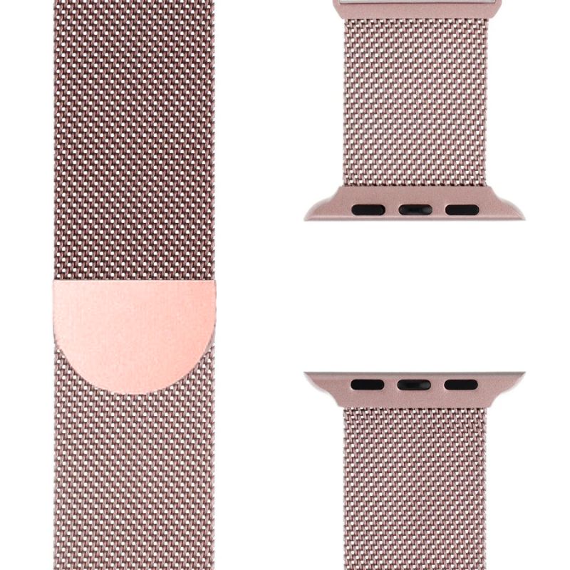 Pasek Milanese do Apple Watch – SteelFlex-Różowy-3.8 cm | 4.0 cm | 4.1 cm | 4.2 cm-Trend Polska