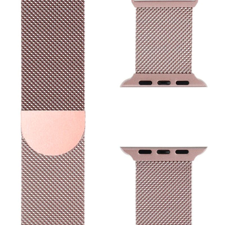 Pasek Milanese do Apple Watch – SteelFlex-Różowy-3.8 cm | 4.0 cm | 4.1 cm | 4.2 cm-Trend Polska