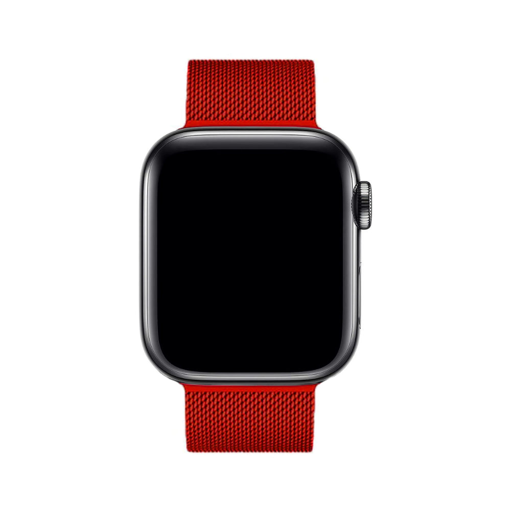 Pasek Milanese do Apple Watch – SteelFlex-Srebrny-3.8 cm | 4.0 cm | 4.1 cm | 4.2 cm-Trend Polska