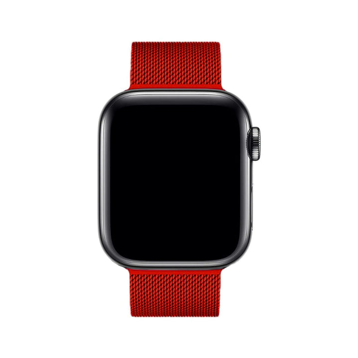 Pasek Milanese do Apple Watch – SteelFlex-Srebrny-3.8 cm | 4.0 cm | 4.1 cm | 4.2 cm-Trend Polska