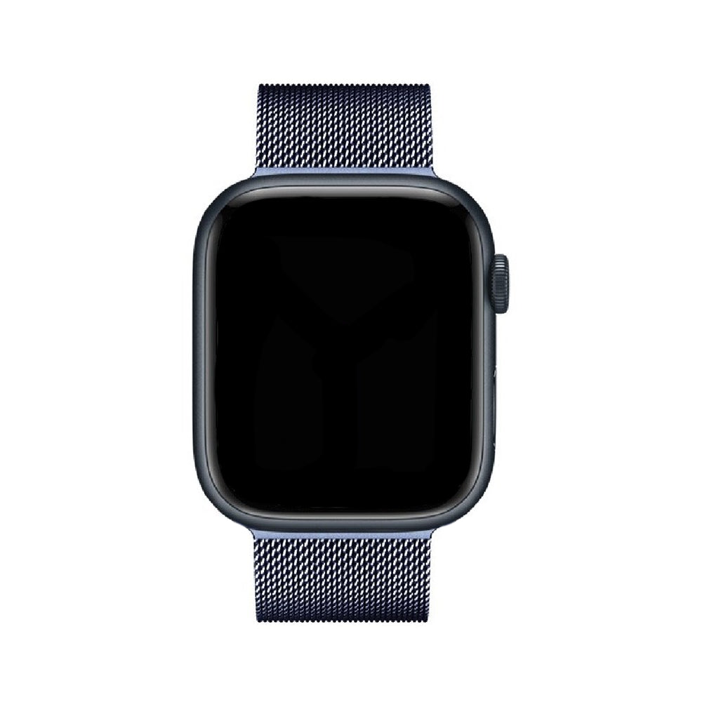 Pasek Milanese do Apple Watch – SteelFlex-Srebrny-3.8 cm | 4.0 cm | 4.1 cm | 4.2 cm-Trend Polska