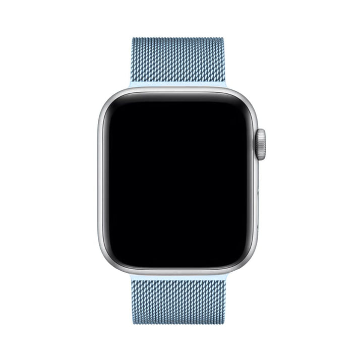 Pasek Milanese do Apple Watch – SteelFlex-Srebrny-3.8 cm | 4.0 cm | 4.1 cm | 4.2 cm-Trend Polska