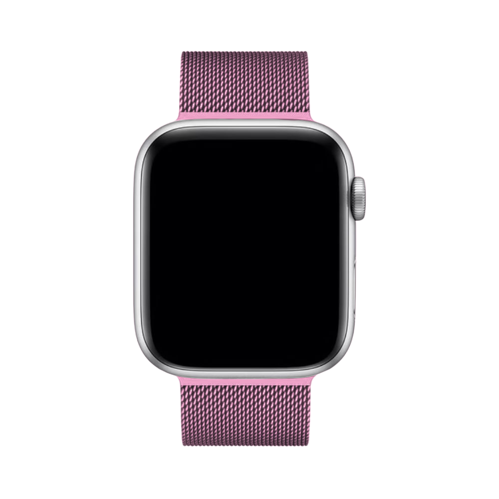 Pasek Milanese do Apple Watch – SteelFlex-Srebrny-3.8 cm | 4.0 cm | 4.1 cm | 4.2 cm-Trend Polska