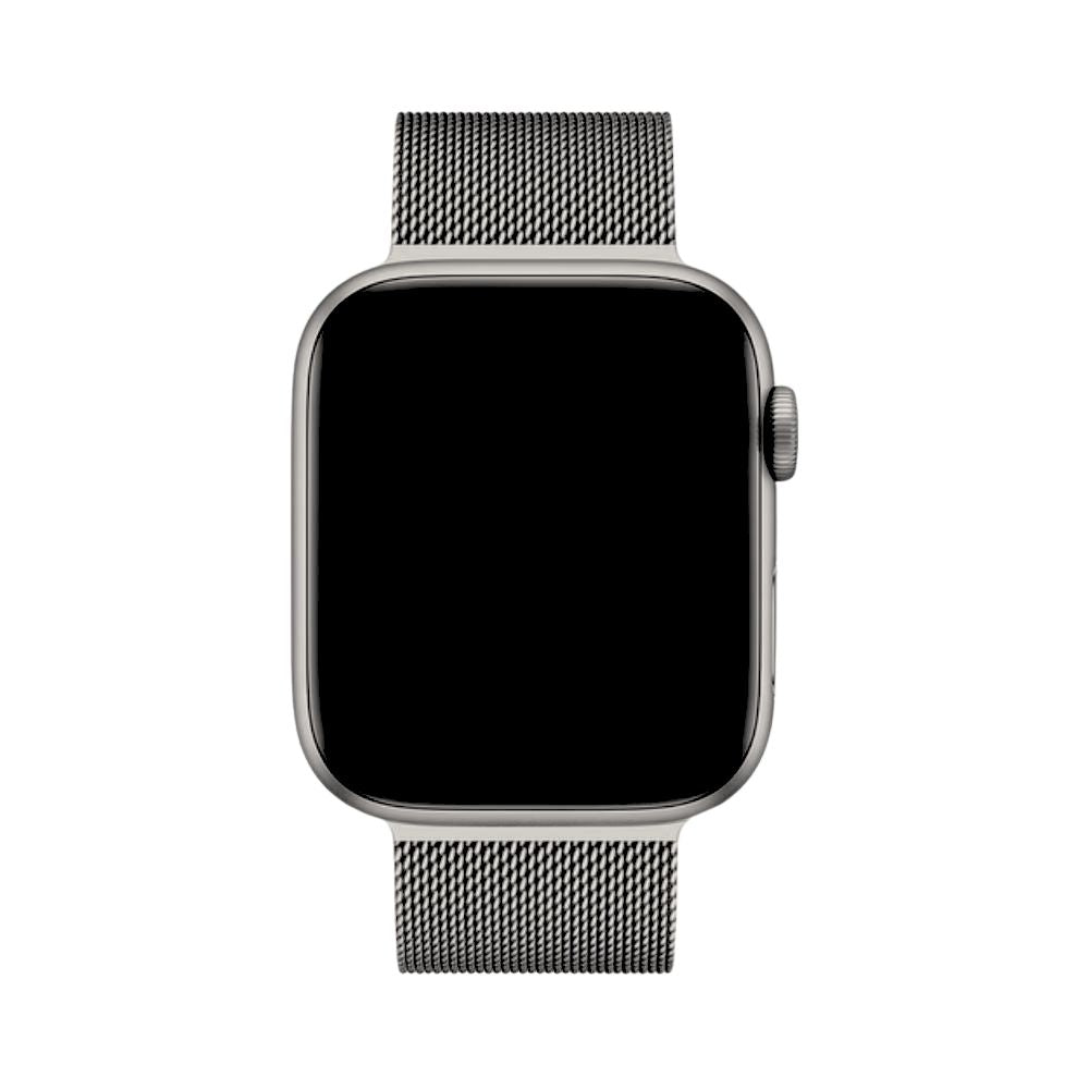 Pasek Milanese do Apple Watch – SteelFlex-Srebrny-3.8 cm | 4.0 cm | 4.1 cm | 4.2 cm-Trend Polska