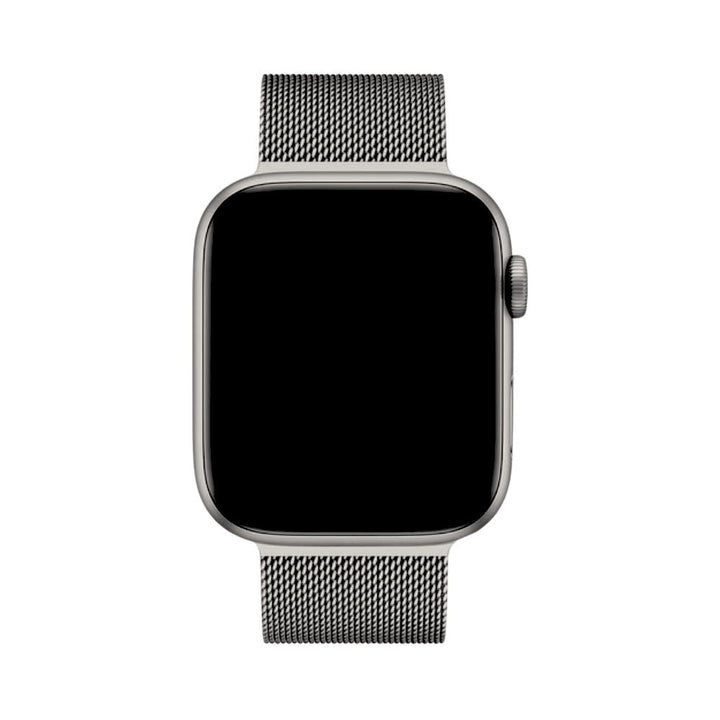 Pasek Milanese do Apple Watch – SteelFlex-Srebrny-3.8 cm | 4.0 cm | 4.1 cm | 4.2 cm-Trend Polska