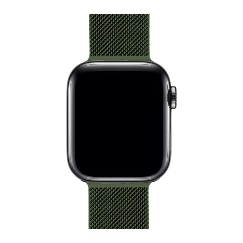 Pasek Milanese do Apple Watch – SteelFlex-Srebrny-3.8 cm | 4.0 cm | 4.1 cm | 4.2 cm-Trend Polska