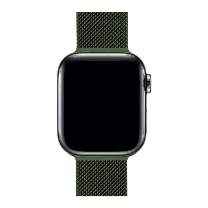 Pasek Milanese do Apple Watch – SteelFlex-Srebrny-3.8 cm | 4.0 cm | 4.1 cm | 4.2 cm-Trend Polska