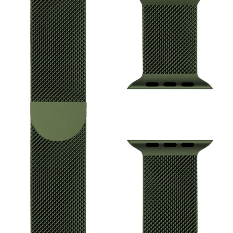 Pasek Milanese do Apple Watch – SteelFlex-Srebrny-3.8 cm | 4.0 cm | 4.1 cm | 4.2 cm-Trend Polska