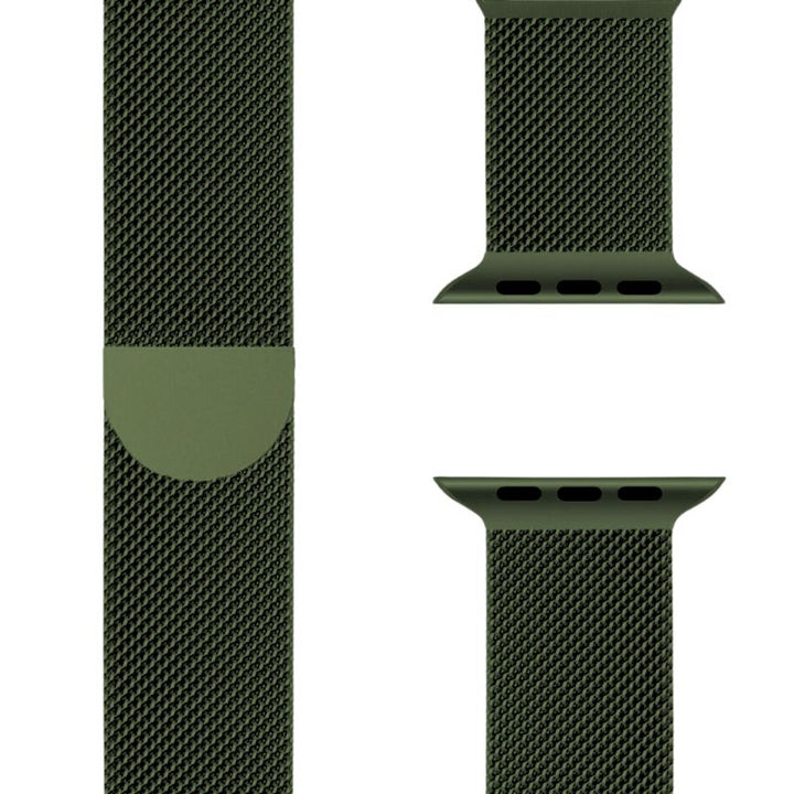 Pasek Milanese do Apple Watch – SteelFlex-Srebrny-3.8 cm | 4.0 cm | 4.1 cm | 4.2 cm-Trend Polska