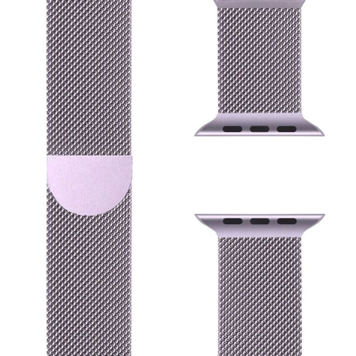Pasek Milanese do Apple Watch – SteelFlex-Srebrny-3.8 cm | 4.0 cm | 4.1 cm | 4.2 cm-Trend Polska
