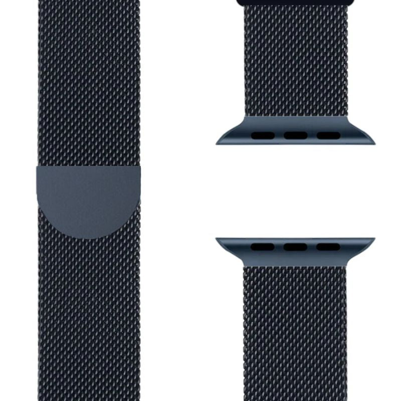 Pasek Milanese do Apple Watch – SteelFlex-Srebrny-3.8 cm | 4.0 cm | 4.1 cm | 4.2 cm-Trend Polska