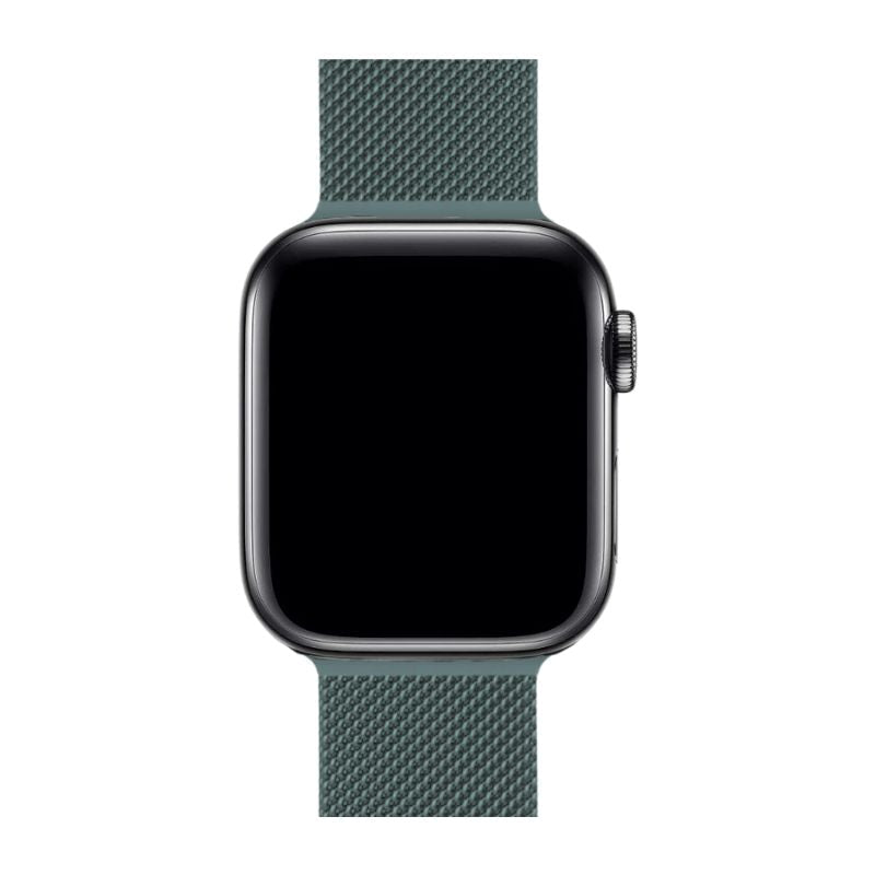 Pasek Milanese do Apple Watch – SteelFlex-Srebrny-3.8 cm | 4.0 cm | 4.1 cm | 4.2 cm-Trend Polska