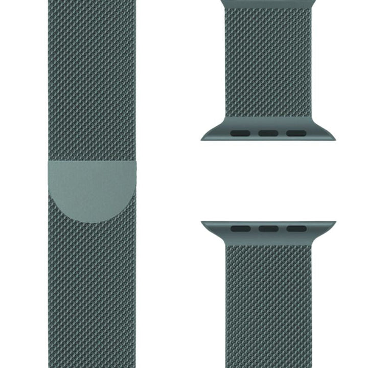 Pasek Milanese do Apple Watch – SteelFlex-Srebrny-3.8 cm | 4.0 cm | 4.1 cm | 4.2 cm-Trend Polska