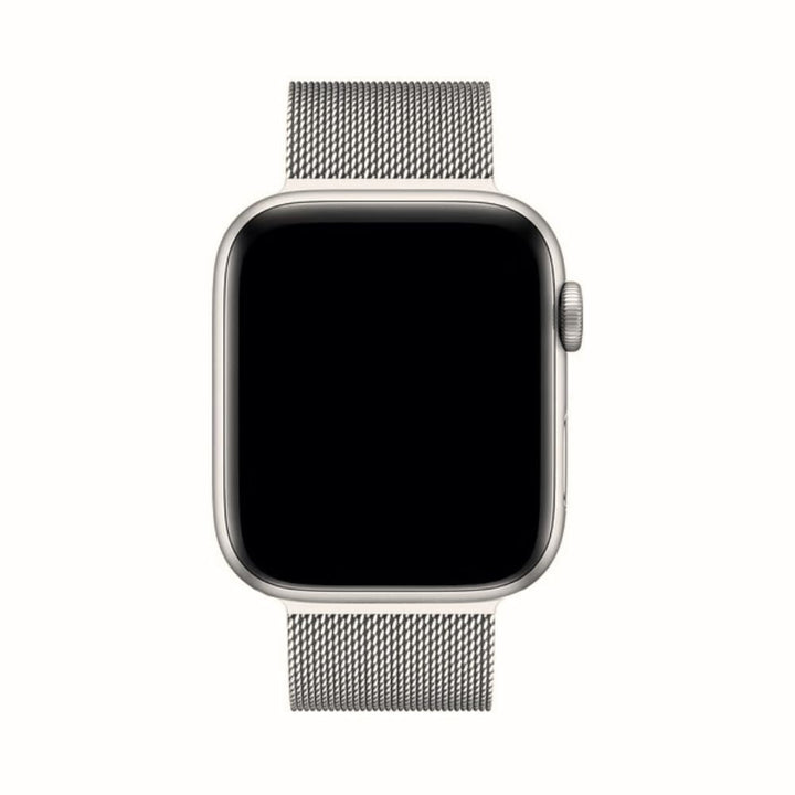 Pasek Milanese do Apple Watch – SteelFlex-Srebrny-3.8 cm | 4.0 cm | 4.1 cm | 4.2 cm-Trend Polska