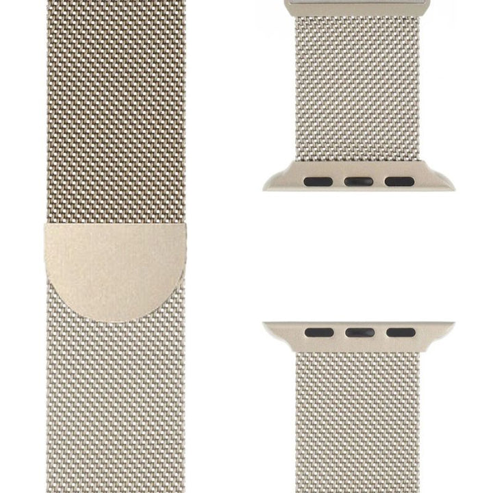 Pasek Milanese do Apple Watch – SteelFlex-Srebrny-3.8 cm | 4.0 cm | 4.1 cm | 4.2 cm-Trend Polska